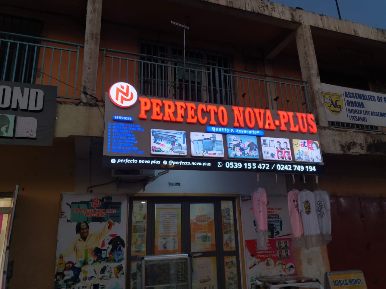 Perfecto Nova Plus Ventures flyer